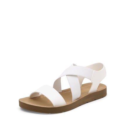 Most comfortable white sandals hot sale